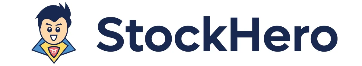 Stock Hero Logo Banner